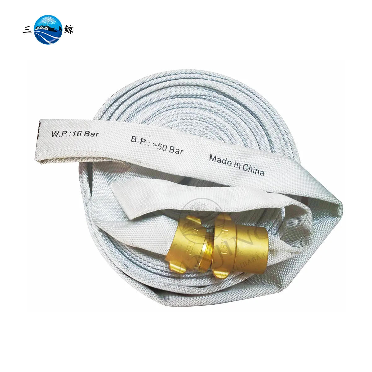 Nhà máy bán 1 1/2 "10BAR chữa cháy Hose với nh khớp nối PVC lót ống Hose giá