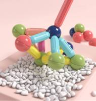 Bâtons de construction magnétiques 3D en plastique ABS, thème bâtiments modernes, ensembles de blocs de construction, jouet éducatif pour enfants de 13 à 14 ans