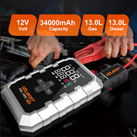 Démarreur portable haute performance, 5750A, entrée Type-C QC18 pour moteurs essence et diesel jusqu'à 13L
