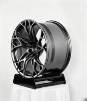 Nouvelle jante de course concave noire/grise/argentée à déport profond 18-24 6x139.7/6x130 5x120 en alliage d'aluminium forgé à rayons multiples 25mm