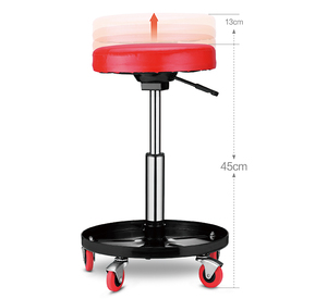 Enredadera neumática rodante <span class=keywords><strong>de</strong></span> alta calidad, herramienta <span class=keywords><strong>de</strong></span> <span class=keywords><strong>reparación</strong></span> <span class=keywords><strong>de</strong></span> asiento <span class=keywords><strong>de</strong></span> coche, taburete para <span class=keywords><strong>reparación</strong></span> móvil automática - Product Image 2
