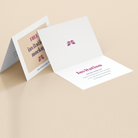 Cartes de visite personnalisées de luxe imprimées, cartes d'invitation, enveloppes, autocollants de sceau de cire, cartes de vœux faites à la main, carton duplex