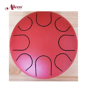 Colorful 6'' 8 keys Steel Tongue Drum C key for Sale (TGD-0608)