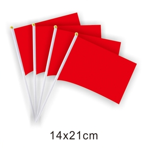 Bandiera Bianca in Poliestere per Giardino e Auto con Design di Portabandiera Oscillante - Impermeabile ed Ecologica - Product Image 2