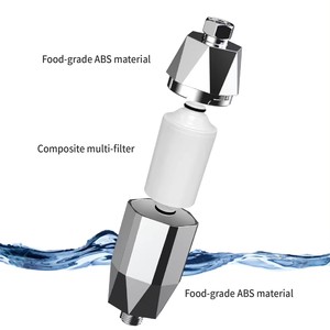 Filtro doccia acqua dura addolcitore acqua addolcitore cromato installare filtro doccia - Product Image 2