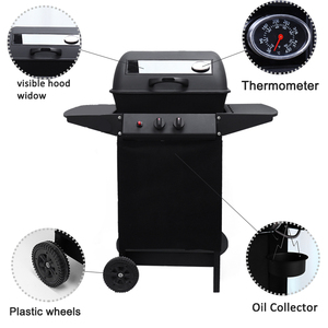 Parrilla de gas para barbacoa, carrito de parrilla de <span class=keywords><strong>carne</strong></span>, y fiesta para patio al aire libre, novedad de 2023 - Product Image 5