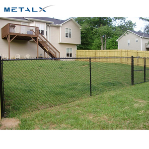 Bán Buôn Sử Dụng Công Nghiệp Đen 5 Chân Nhựa Tráng Cyclone Hàng Rào Dây Lưới Chuỗi Liên Kết Hàng Rào Để Bán - Product Image 5