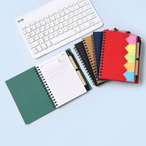 Carnet A5 en papier kraft avec notes adhésives - Blocs-notes personnalisés pour le bureau et les événements - Product Image 2
