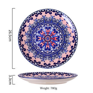 Internet Celebrity Nordic Ceramic Plates-Moderne und modische Steak Dish im westlichen Stil für den Heimgebrauch-Disc Plates - Product Image 6