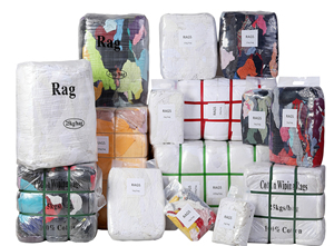 Échantillon Gratuit - Balles de Chiffons de Nettoyage en Coton pour Machines, 25kg et 10kg, pour T-shirts et Nettoyage Général - Product Image 5