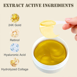 Patchs sous les <span class=keywords><strong>yeux</strong></span> pour les cernes et les <span class=keywords><strong>yeux</strong></span> <span class=keywords><strong>gonflés</strong></span>, masques pour les <span class=keywords><strong>yeux</strong></span> rafraîchissants pour les poches sous les <span class=keywords><strong>yeux</strong></span>, réduction des ridules et des rides, anti-âge 30 paires - Product Image 2