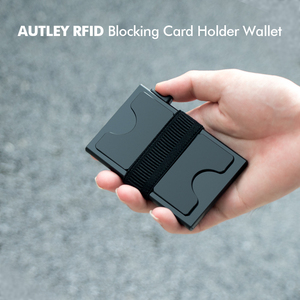 Portefeuille minimaliste en aluminium fin Casekey, nouveau modèle, bon prix, porte-cartes de crédit, étui à cartes pop-up - Product Image 3