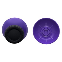 Manettes de remplacement eXtremeRate violet et noir pour manettes PS5 et PS4