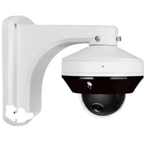 YCX最热卖3X PTZ 5/6MP 2.8-8毫米夜视POE IP安全摄像机，带重置底部