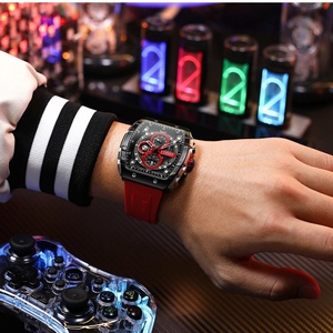 CURREN 8442 Top Brand Men's <b>Watches</b> Luxury Square Quartz Wristwatch Waterproof Luminous Chronograph <b>Watch</b> for Men Date Clock - Product Image 4
