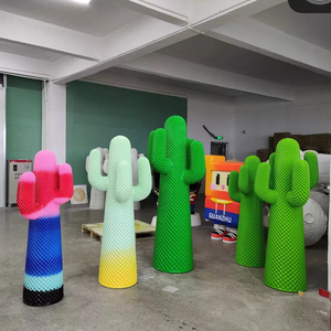 卸売ショッピングモール装飾ファイバーグラス等身大植物像ファイバーグラスサボテン彫刻ホームデコレーション - Product Image 6