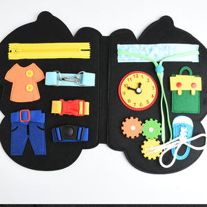 Personalizzabile libro di feltro di apprendimento precoce popolare decorazioni per la casa di Halloween Festive per bambini giocattolo educativo con Logo personalizzabile - Product Image 2