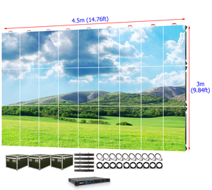 Ngoài trời cho thuê Màn hình LED p4.81 10x15ft IP65 với hình ảnh động cho chương trình âm nhạc nền - Product Image 2