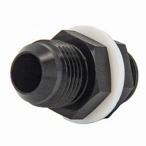 Đen oxy hóa nhôm tế bào nhiên liệu vách ngăn adapter phù hợp an6 an8 AN10 6an 8an 10an số lượng lớn phụ kiện đường ống - Product Image 3