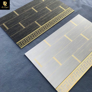 Matériaux de construction de Foshan, grande dalle de <span class=keywords><strong>carrelage</strong></span>, <span class=keywords><strong>carrelage</strong></span> antique pour maison, revêtement de sol et de mur, <span class=keywords><strong>carrelage</strong></span> en porcelaine à veinage doré mat, aspect bois blanc - Product Image 1