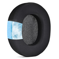 Coussinets d'oreille en gel rafraîchissant de qualité studio pour casque audio filaire Audio-Technica ATH-M50X M50xBT2 M40X M30X – Amélioration de la fidélité sonore