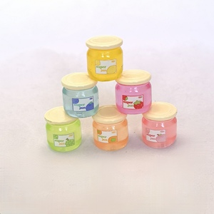 Mini-cabochons en résine en forme de pots de confiture, petits cabochons Kawaii en forme de gelée, bouteilles de confiture aux myrtilles, oranges, raisins, fraises, pêches - Product Image 2