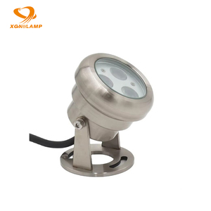 Luz <span class=keywords><strong>LED</strong></span> Sumergible para Fuentes de <span class=keywords><strong>Piscina</strong></span>, 3W RGB Blanca, Acero Inoxidable, Impermeable IP68, para Exteriores - Product Image 2