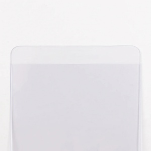 Custom Wholesale Durable PVC Transparent Semi Rigid <b>Card</b> <b>Holders</b> Protectors/Sleeves Modern No Closure Custom Logo Credit <b>Card</b> - Product Image 2