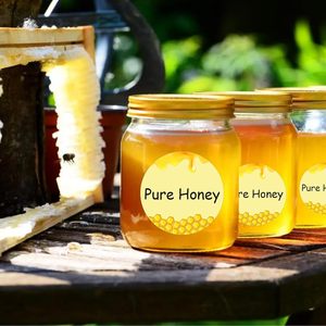 Custom Waterproof Round Vinyl <strong>Printing</strong> Logo Jar <strong>Labels</strong> Personalized Matte or Glossy Stickers for <strong>Bottle</strong> Canning Jar Packaging - Product Image 4