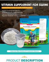 Lanchen SwineVit Trace Plus Prémélange de minéraux et oligo-éléments de qualité alimentaire pour porcs, enrichi en Bacillus Subtilis, enzymes et acides aminés, favorisant la santé des porcs