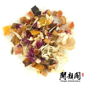KAIYANGE Factory Wholesale Strawberry Peach Rose Boston Custom Logo OEM Flavored Tea Private Label Dried Herbal Fruit Tea <strong>Blends</strong> - Product Image 6