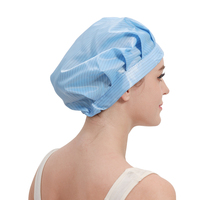 Casquette anti-poussière industrielle ESD, casquette de salle blanche pour atelier propre, électronique, médecine, transformation alimentaire