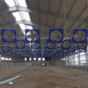 Ventilador de Extracción de Aire para Establos de Vacas, de Plástico PE, de 72 Pulgadas, para Refrigeración, Ventilación de Establos de Ganado, con Suspensión - Product Image 2