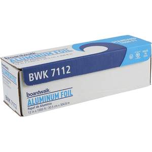 Rollo Estándar de Papel de Aluminio Desechable Boardwalk 7112, Extra Grueso, 1000' de Largo x 12" de Ancho x 16 Micras de Grosor - Product Image 3