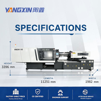 Yangxin Horizontale Servo Industriële Hoge-snelheid Hydraulische Elektrische Spuitgietmachine voor Plastic Fruitkratten, 850 Ton