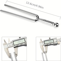 440 Hz Tuning Forks Violin Viola Guitar Compatible DNA Repair Sound Therapy Aid Balancing Healing Music Instrument Accessories