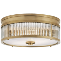 Plafonnier encastré moderne de style vintage américain Old Money avec tube en verre rond pour salon, salle à manger, îlot de cuisine