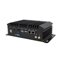 PC industriel embarqué sans ventilateur OEM ODM Intel Core I3 I5 I7 I9 avec 2 ports LAN, 6 ports RS232 RS485 et GPIO pour l'automatisation industrielle et les passerelles IoT