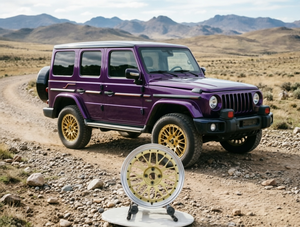 Ruedas Beadlock de Aleación <span class=keywords><strong>4x4</strong></span> Cromadas 4x100 4x114.3 67.1/73.1mm 16 17 18 19 20 22 para Suzuki Jimny Todoterreno de Uso Ligero - Product Image 6