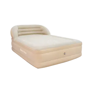 New Design Inflatable Air Bed Mattress With Built In Pump Air Sleeping Bed Headboard Air Bed Mattress With Pump