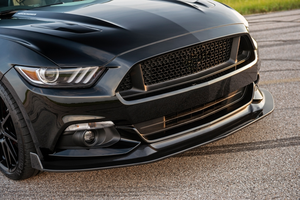 Divisor de Labios Delantero para Parachoques de Coche de Fibra de Carbono Real Estilo Hennesy de Calidad Garantizada para <span class=keywords><strong>Mustang</strong></span> 2015-17 - Product Image 6