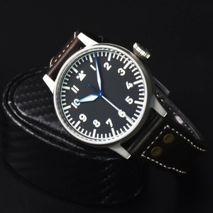 Hruodland 2026 New 42MM pilot Men's <b>Automatic</b> Mechanical Watch PT5000 Sapphire Stainless Steel Waterproof 10Bar Luminous C3 - Product Image 6