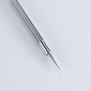 Pinces à acné en acier inoxydable, pinces ultra-affûtées pour les pores, extracteur de points noirs, aiguilles d'élimination de l'acné pour salon de beauté, aiguilles pour boutons - Product Image 1