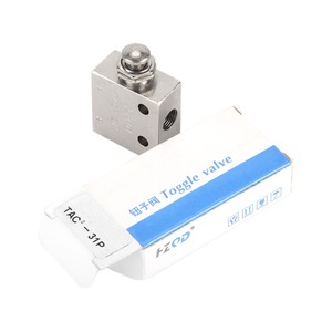 TAC Toggle Valve TAC2 31P Pneumatic Metal <b>Push</b> <b>Button</b> <b>Switch</b> Manual Control Valve - Product Image 1