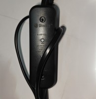 Cordon d'alimentation à deux broches standard européen VDE, interrupteur à intensité variable, support de lampe E27, AC 220V, 10%, garantie de 2 ans, éclairage intérieur