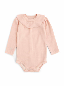 <span class=keywords><strong>Body</strong></span> per Neonati Personalizzato 100% Lana Merino con Colletto Anti-Salivazione Staccabile, Morbido e Leggero per Eczema Atopico, Ideale per Pelli Sensibili - Product Image 3