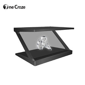 Prix usine 3D <span class=keywords><strong>pyramide</strong></span> vidéo graphique Logo Images vitrine LCD projecteur holographique <span class=keywords><strong>hologramme</strong></span> <span class=keywords><strong>pour</strong></span> salle d'exposition - Product Image 2