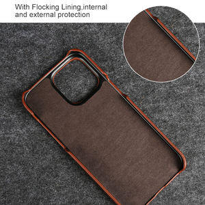 Custodia per telefono in vera pelle con cera d'olio di Design Vintage di lusso Custom custodia per Iphone cellulare antiurto per Iphone 16 15 14 Pro <span class=keywords><strong>Max</strong></span> - Product Image 5
