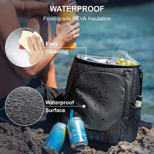 Portable Lightweight Beach Travel Camping <b>Lunch</b> <b>Backpack</b> for Men and Women Compartments Thermal Bag - Product Image 4