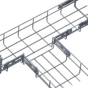 ningbo lepin High Quality Wiring Accessories Galvanized Steel Mesh Cable Tray Support System